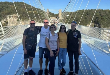 One day Zhangjiajie Glass Bridge with Baofeng Lake Group Tour