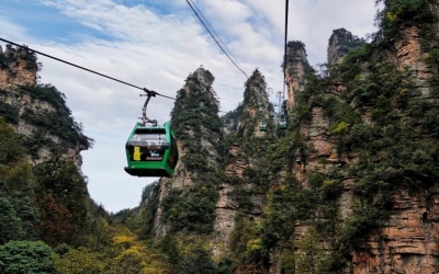 One Day Zhangjiajie National Forest Park Group Tour