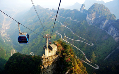 Four WONDERS of Zhangjiajie Tianmen Mountain