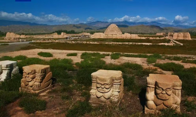 The Western Xia Tomb is delared in the World Heritage List