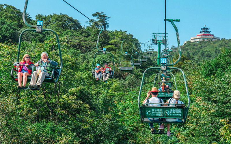Four Peaks on Tianmen Mountain
