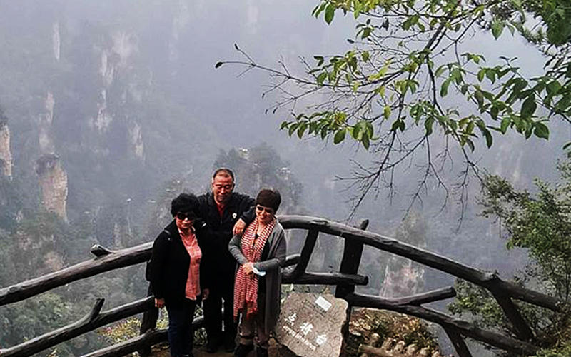 Stage to Command Generals in Tianzi Mountain