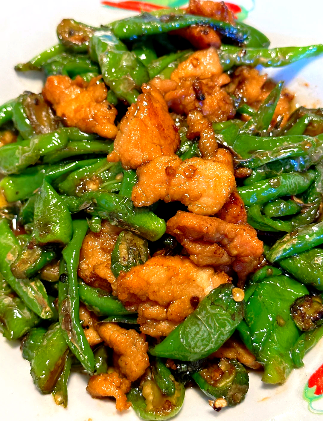 Fried Meat with Pepper