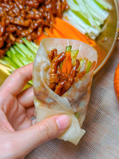 Pork with Bean Sauce